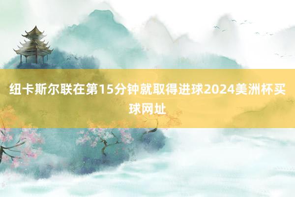 纽卡斯尔联在第15分钟就取得进球2024美洲杯买球网址