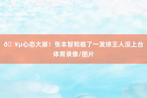 🥵心态大崩！张本智和临了一发球王人没上台体育录像/图片